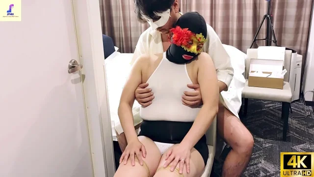 A Mature Woman in Erotic Cosplay Is Engrossed in Masturbation Her Vaginal Fluids