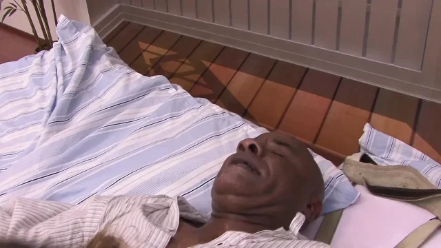 GILF moans in pleasure as she rides a monster black cock