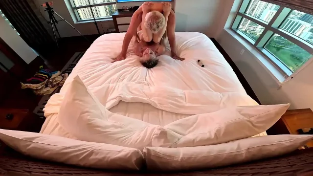 1980's Workout Video - in Gym and Bedroom