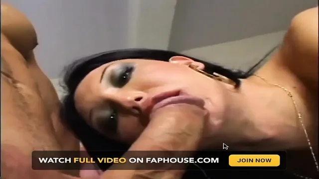 Sexy trans woman cock sucking ass fucking in the bedroom