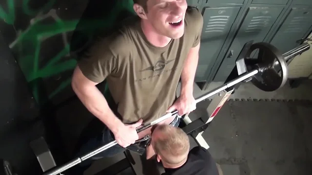 Cover Me with Cum Scene-2muscular Couple Fuck Hard in the Gym