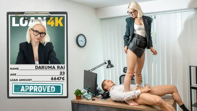 LOAN4K Amateur office sex with a slutty cheater and a loan manager