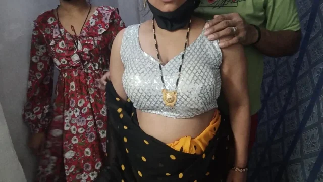Wild Indian Threesome With Horny Big Boobs Wife And Sister-In-Law