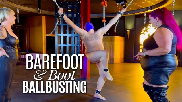 Barefoot & Boot Ballbusting
