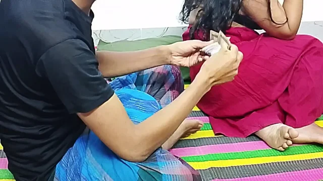 I fucked my aunty for five thousand taka I had a lot of fun fucking her