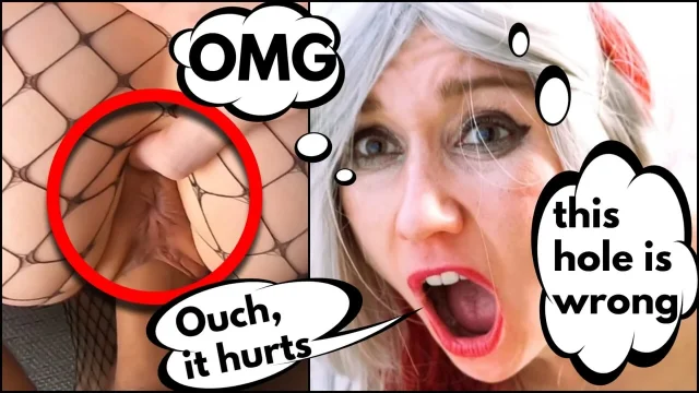 WRONG HOLE Unexpected PAINFUL Anal Sex For Her Unprepared Asshole Deepthroat Squirt
