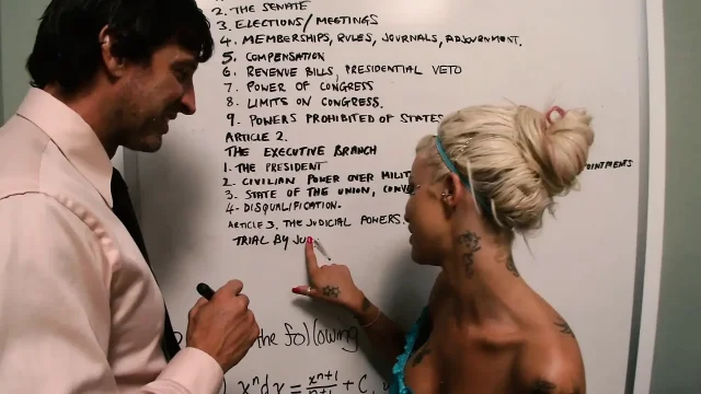 The Doctor Wants To See Delta White's Huge Tits