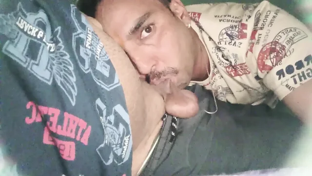 Indian desi man enjoy