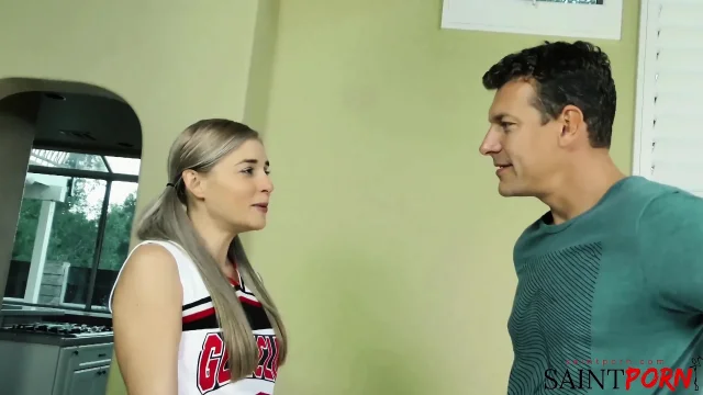 Nikki Gets Licked and Fucked in Her Cheer Uniform