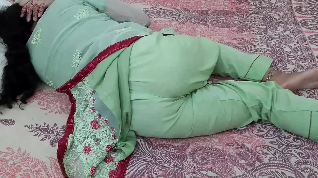 Desi Indian bhabhi enjoying the bed share