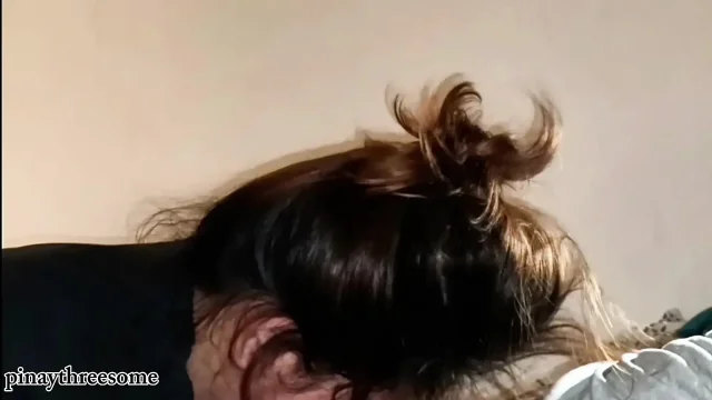 Asian cheating wife Husband filming the wife how damn she good in the blowjob and riding
