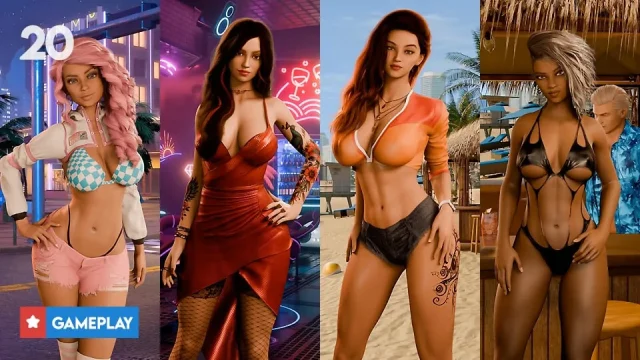 EP20 Unlocked All Ending Scenes - Grand Tits Adventure Gameplay