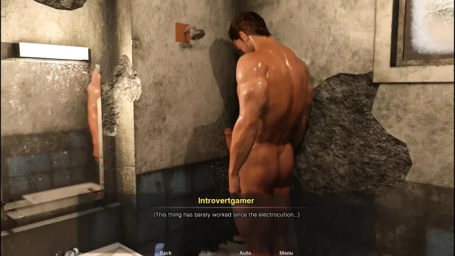 A soldier Struggle shower with Mira and Sarah