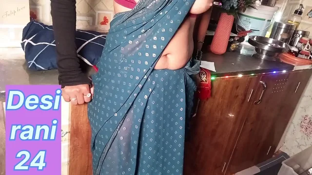 Desi bhabhi fucked hard by her devar in kitchen with hindi dirty audio part 1