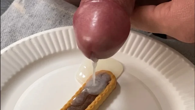 Eating sweets while wearing a ring