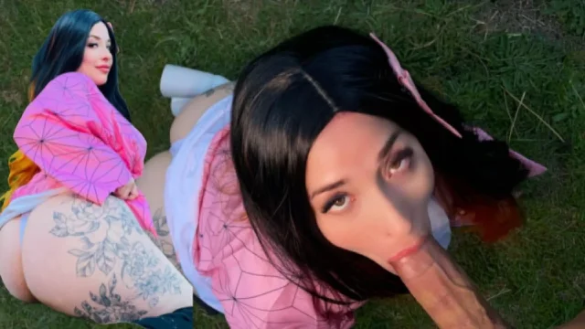 Kimetsu no yaiba hentai Nezuko Demon slayer porn