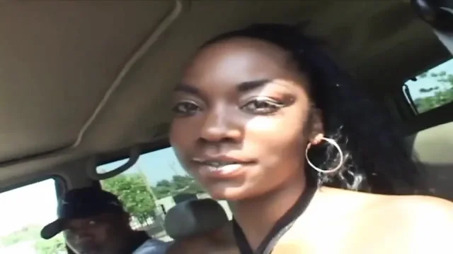 Big boobs black girl on the big black cock