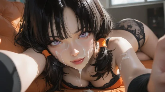 Videl Stripping Underwear to Naked Sensual Compilation