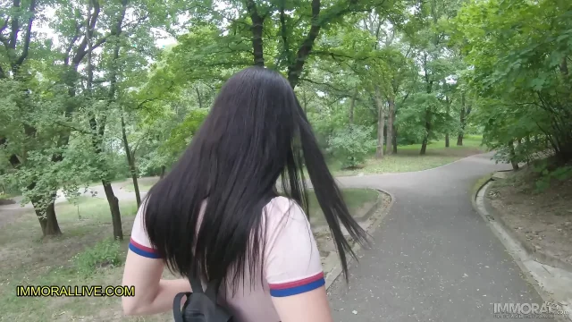 Stepdad fucks horny Spanish tourist with his step son - Bubble butt babe eats