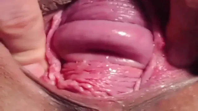 Huge objects in pussy dp squirt cervix show