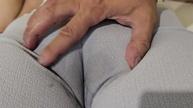 Amateur Wife Pussy Fingering Orgasm with Cock in Mouth