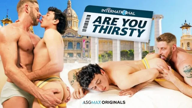 ASGMAX - Vacation Hookup Heat - Johnny Ford & Sexy Spanish Stud Sweat It Out Raw