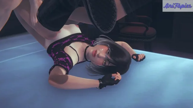 Petite Goth Girl Hard Fucked 3D HENTAI