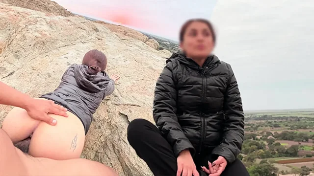 I invited my best friend's girlfriend to go for a walk on Scream Mountain