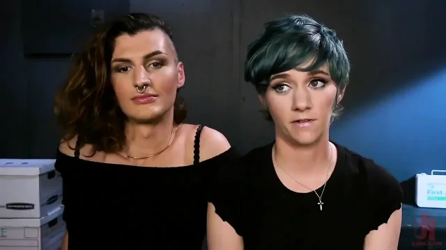 Shelter Slut Mercy West and Allysa Etain Fuck to Save Humanity