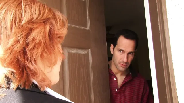 Naughty mature gets banged by a young stud