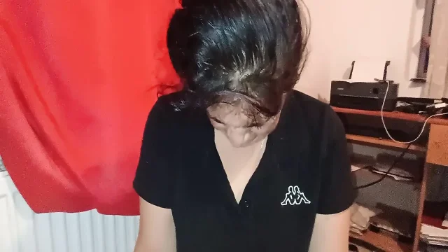 Stepfather Comes to Fuck Me in the Mouth and I Know How to Do It and Swallow the Cum