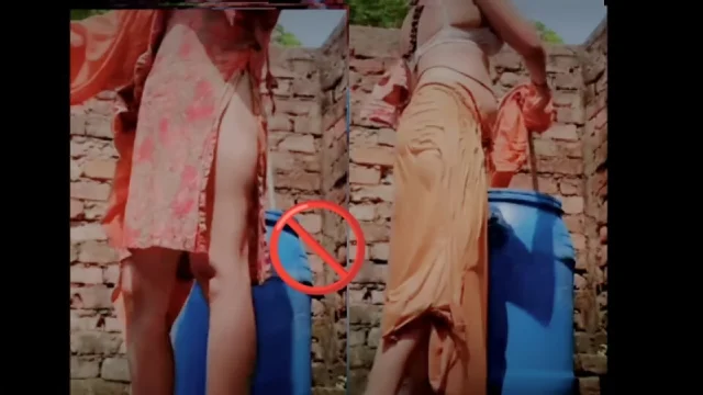 MMS Bhabhi Shares Nude Video While Taking Bath