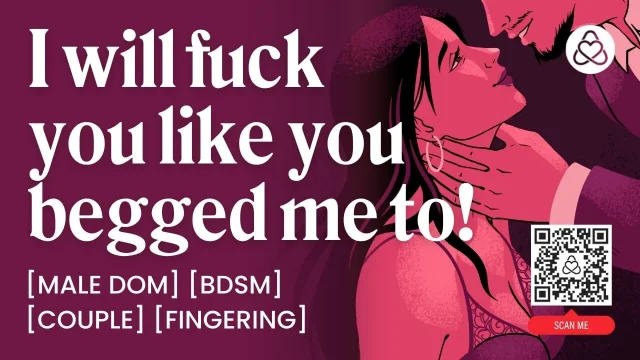 ASMR Audio Porn Male Daddy Dom Fucks His Submissive Girlfriend Hard – BDSM &
