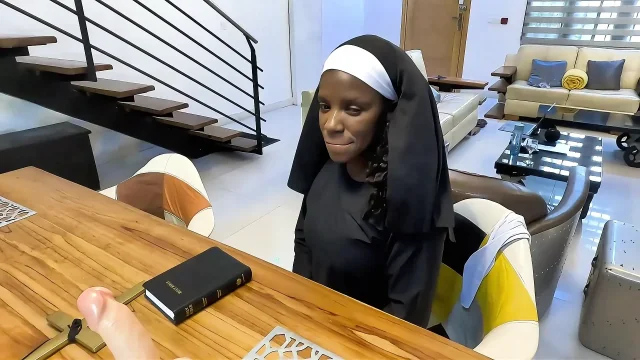 Young Nun Gets Fucked for the First Time by Her Stepdad