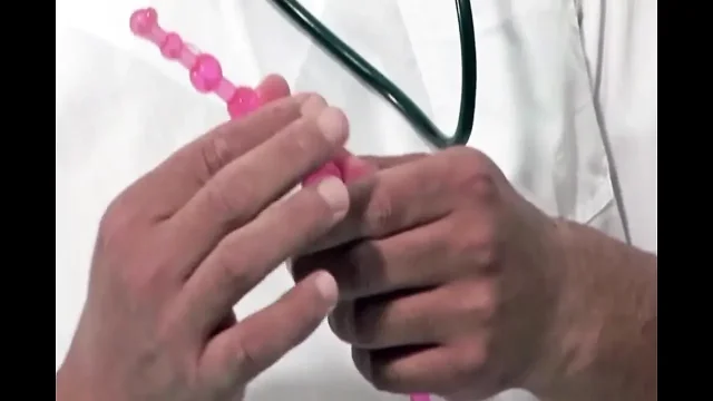 Hot guys play with each other in hospital