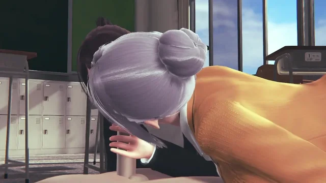 Two Teachers Have Sex In The Classroom 18 3D Hentai Full Animation