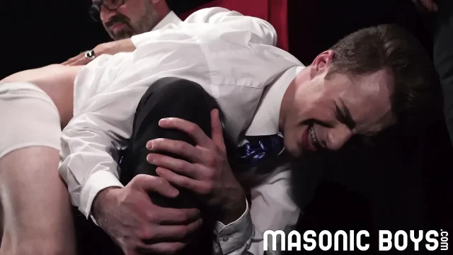 MasonicBoys - Grandmaster Legrand Wolf pounds Mormon twink with huge dick