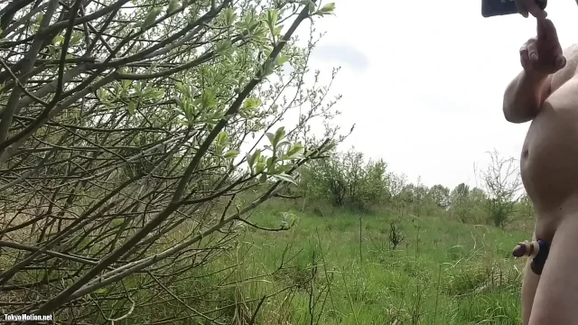 Me Being Risky and Naked Outside