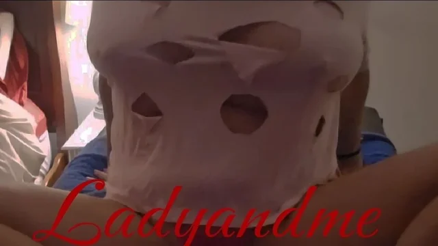 Big Breasted Lady in Her Torn up