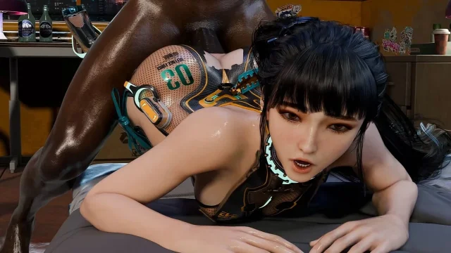 Megaera Saveass Nympho Slut Gets Hard Anal Doggy style Fucked by Huge Black Cock Swallows Cum with Gaping Ass