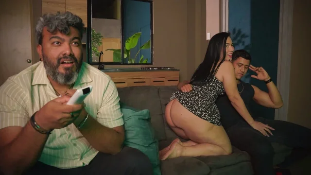 Horny Husband - Stepson Gives His Stepmother What Husband Doesn't Know
