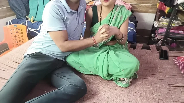 When stepbrother was not at home sister-in-law along with brother-in-law enjoyed