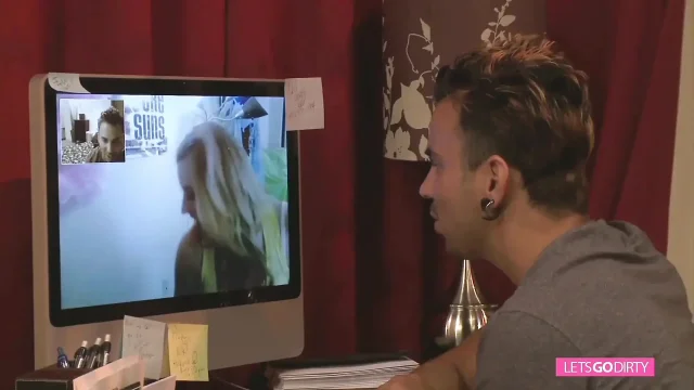 Retro blonde teen fuck