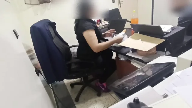 I Ordered a Home Delivery Service at My Work Office and the Delivery Guy Grabbed