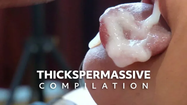 Compilation Close-up blowjob with sticky cum FULL videos