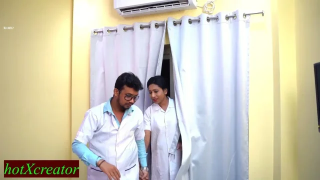 Desi Naughty Doctor fucks New Beautiful Nurse Doctor Nurse Sex