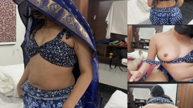Stepbrother-in-law Gifted His Big Dick to His Stepsister-in-law on New Year