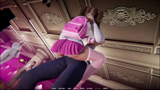 Nympho Tamer 5 Katie Had to Help Liza Cum - Katie Had to Wear the Sexiest Shortest