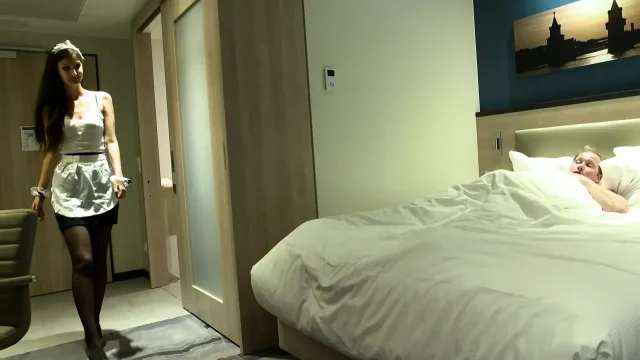 Naughty Maid Gets Her Ass Pounded Hard