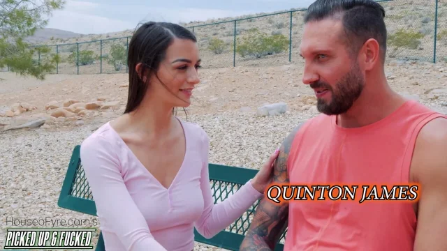 HOUSEOFYRE- Athletic Teen Summer Renee Picked Up and Fuck